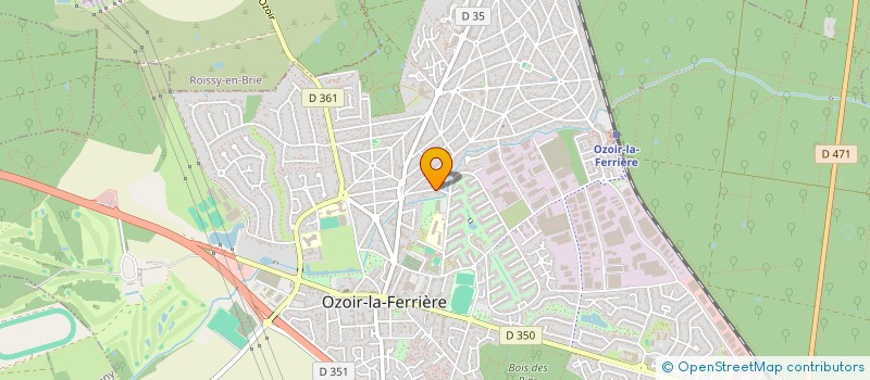 localisation de l'entreprise SCI LE FLORIAN à OZOIR-LA-FERRIERE