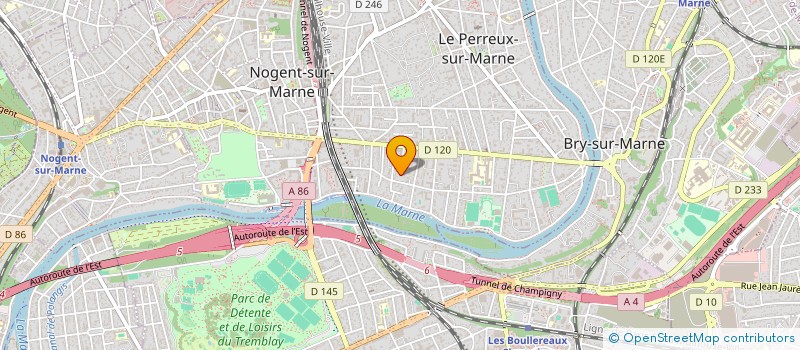 localisation de l'entreprise SCI LE FLORIAN  LE PERREUX-SUR-MARNE