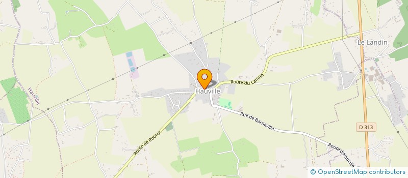 localisation de l'entreprise SCI LE FLORIAN  LA HAYE-AUBREE