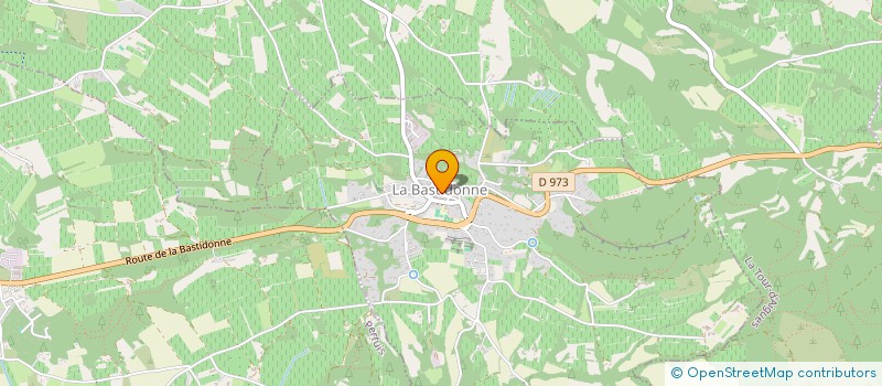 localisation de l'entreprise SCI LE FLORIAN  LA BASTIDONNE