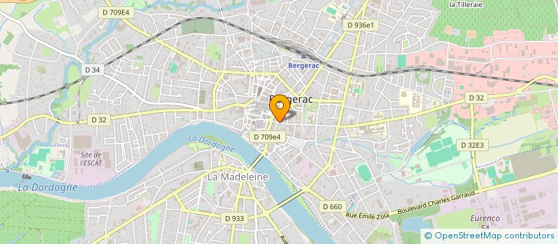localisation de l'entreprise SCI LE FLORIDA à BERGERAC