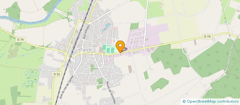 localisation de l'entreprise SCI LE FOCH à TIERCE