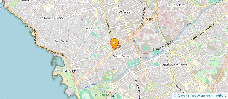 localisation de l'entreprise SCI LE FOCH à MARSEILLE