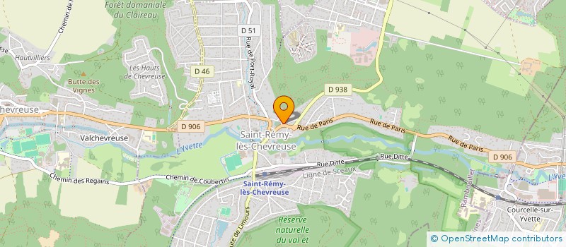 localisation de l'entreprise SCI LE FOCH  SAINT-REMY-LES-CHEVREUSE