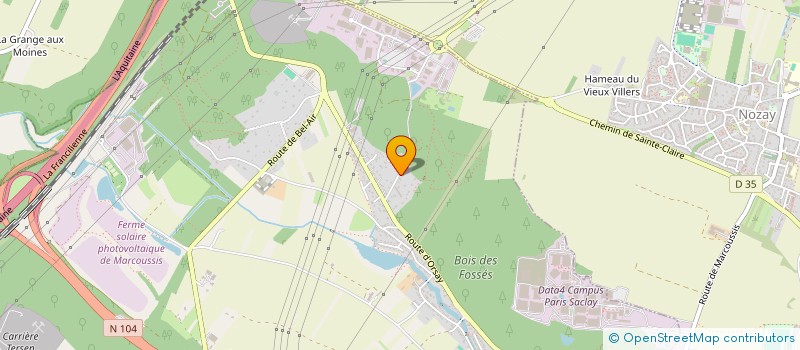 localisation de l'entreprise SCI LE FOND DE VILLENEUVE  MARCOUSSIS