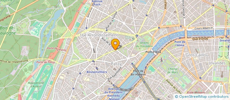 localisation de l'entreprise SCI LE FONTANIL à PARIS