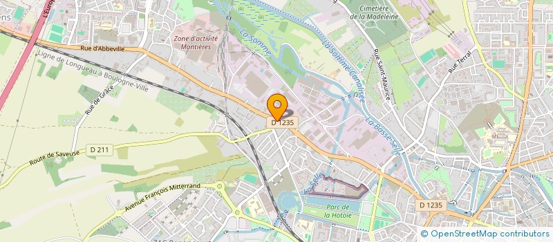 localisation de l'entreprise SCI LE FONTENOY à AMIENS