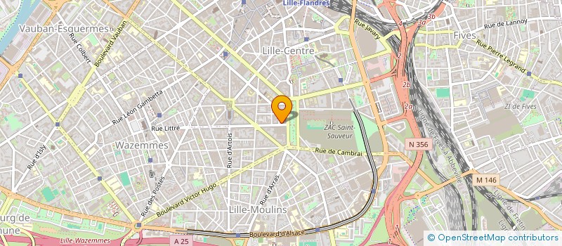 localisation de l'entreprise SCI LE FORESTIER à LILLE