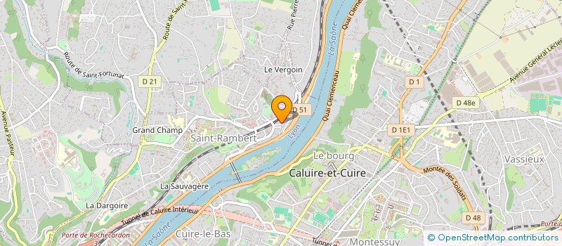 localisation de l'entreprise SCI LE FORUM  LYON