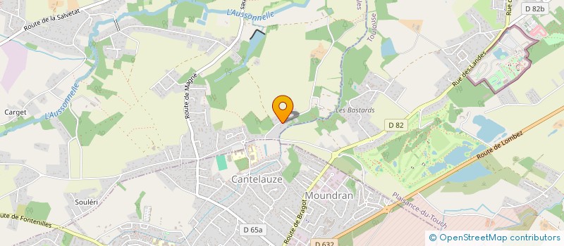 localisation de l'entreprise SCI LE FOSSAL  TOURNEFEUILLE