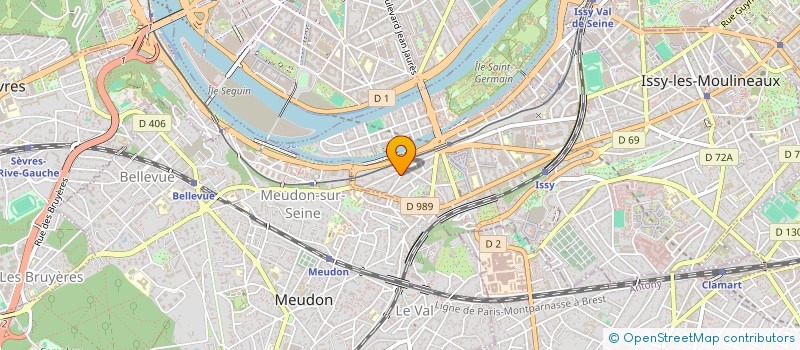 localisation de l'entreprise SCI LE FOUILLEBROC à ISSY-LES-MOULINEAUX