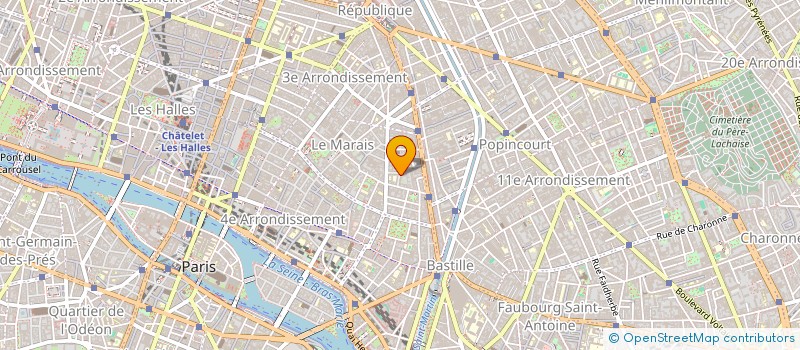 localisation de l'entreprise SCI LE FOUNSE  PARIS