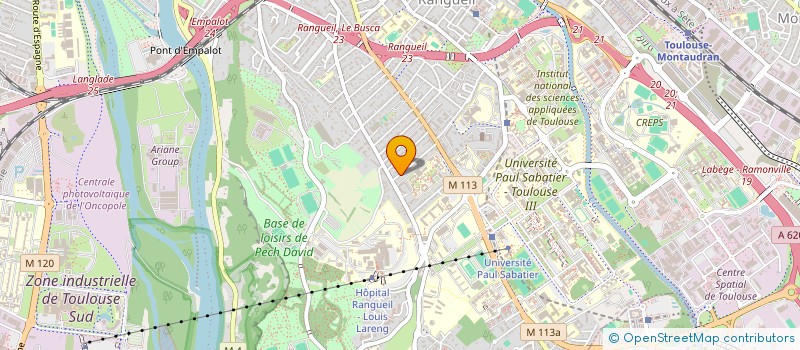 localisation de l'entreprise SCI LE FOURC à TOULOUSE