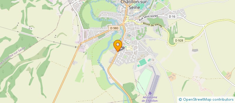 localisation de l'entreprise SCI LE FOURNEAU  CHATILLON-SUR-SEINE