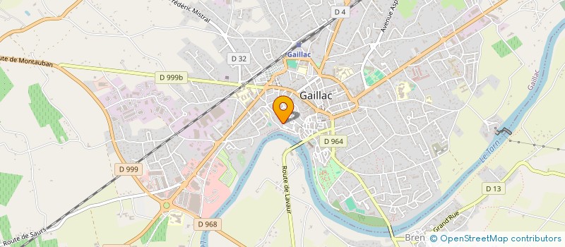 localisation de l'entreprise SCI LE FOURNET à GAILLAC