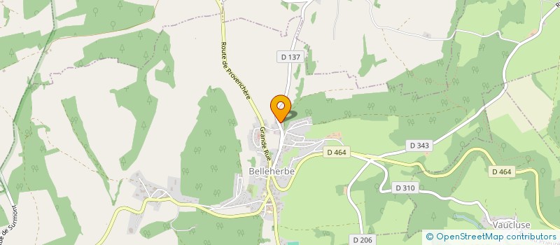 localisation de l'entreprise SCI LE FOURNEY  BELLEHERBE