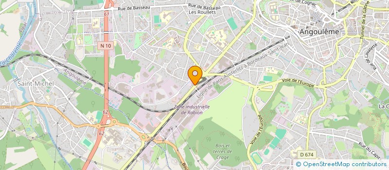 localisation de l'entreprise SCI LE FOURNIL  LAGORD