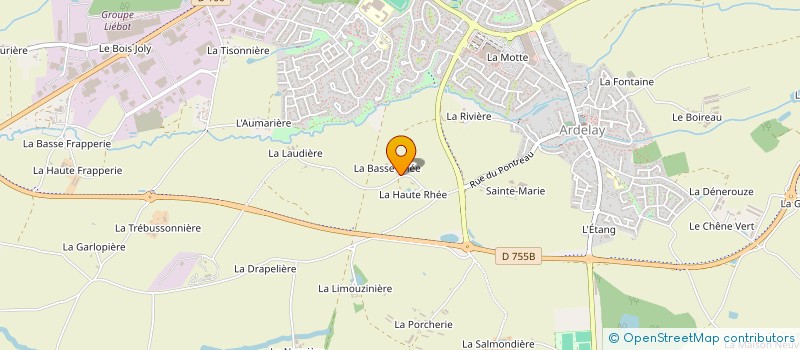 localisation de l'entreprise SCI LE FOURNIL à LES HERBIERS