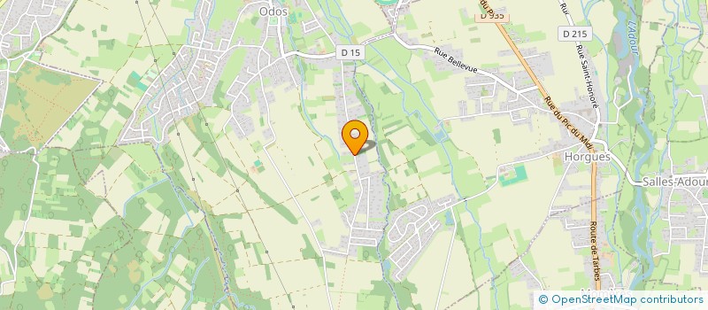 localisation de l'entreprise SCI LE FOURNIL  HORGUES