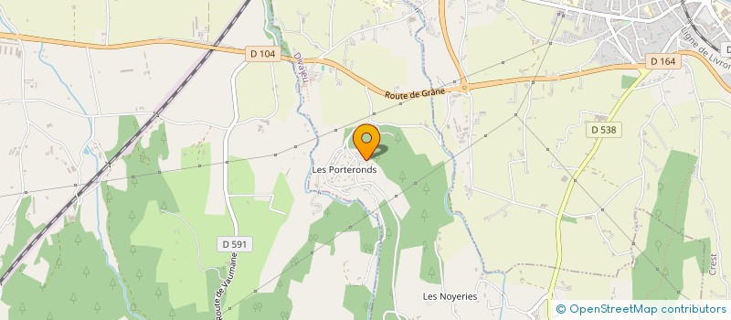 localisation de l'entreprise SCI LE FOURNIL  DIVAJEU