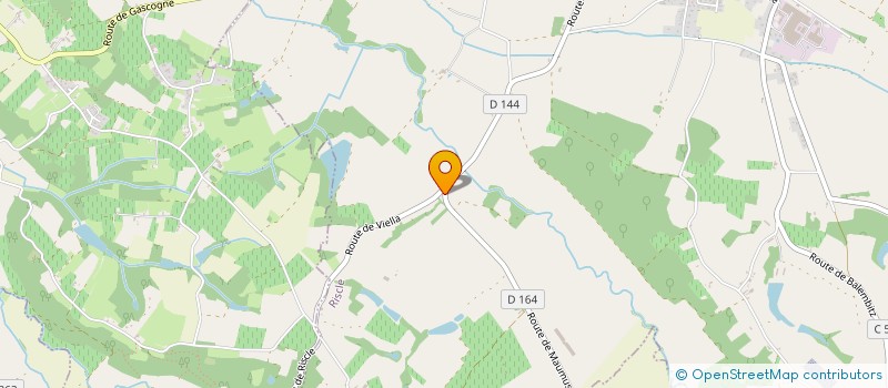 localisation de l'entreprise SCI LE FOUSSAIS  BERNEDE