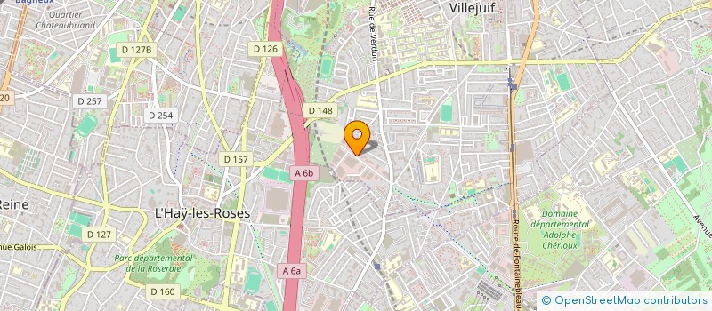 localisation de l'entreprise SCI LE FRAMIRE  VILLEJUIF