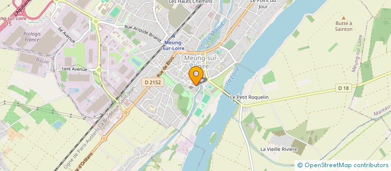 localisation de l'entreprise SCI LE FRANCOIS VILLON à MEUNG-SUR-LOIRE