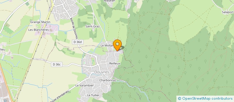 localisation de l'entreprise SCI LE FRECHANT  DOUVRES