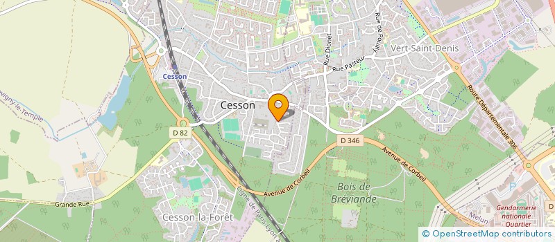 localisation de l'entreprise SCI  LE FRENE  DOMAIZE