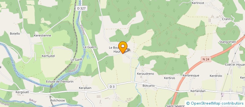 localisation de l'entreprise SCI LE FRENE  BAUD