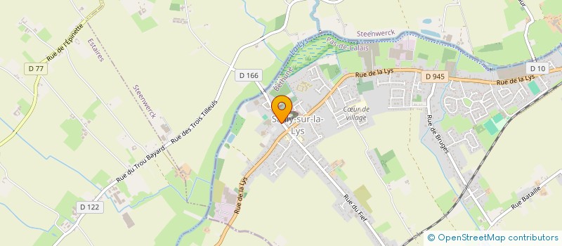 localisation de l'entreprise SCI LE FRENELET 2  LORGIES