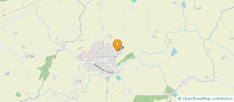 localisation de l'entreprise SCI LE FROMENTA  TOUTLEMONDE