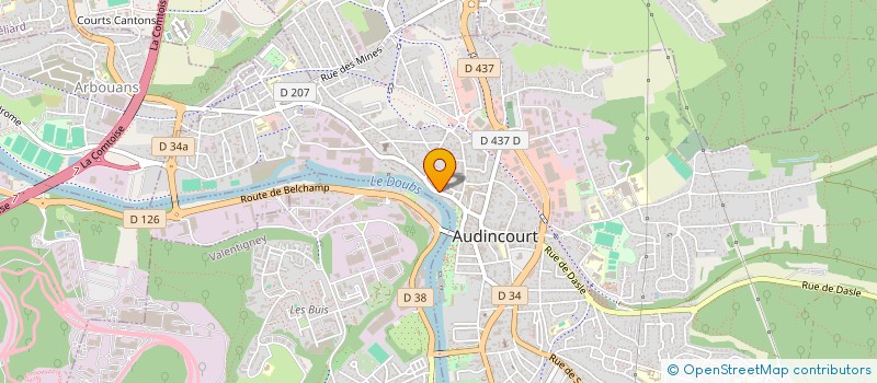 localisation de l'entreprise SCI LE FULTIN à EXINCOURT