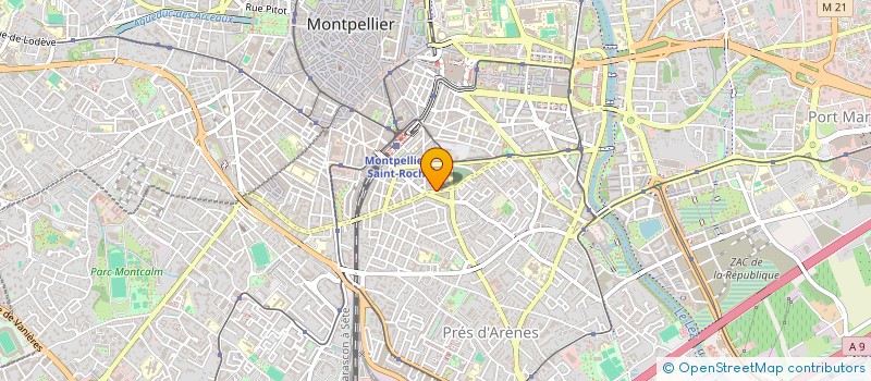 localisation de l'entreprise SCI LE FUN à MONTPELLIER