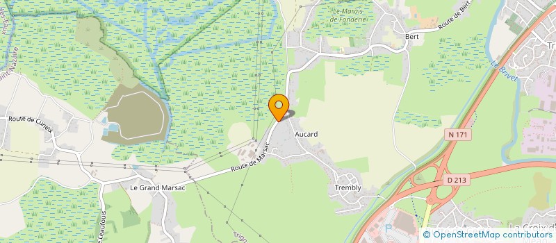 localisation de l'entreprise SCI LE FUR  TRIGNAC