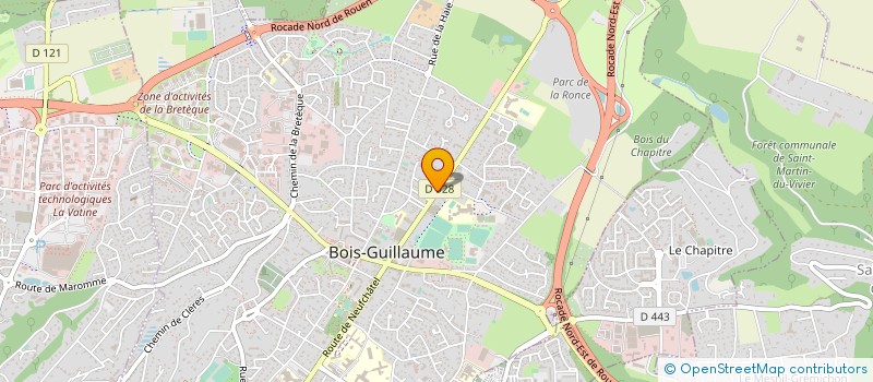 localisation de l'entreprise SCI LE FURET à BOIS-GUILLAUME