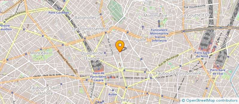 localisation de l'entreprise SCI LE FURET  PARIS