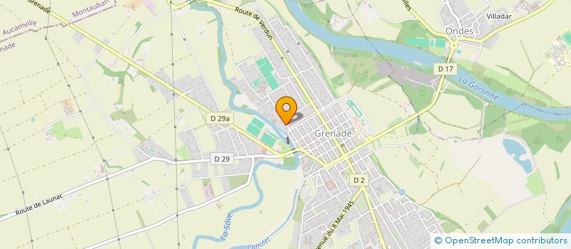 localisation de l'entreprise SCI LE GAI ROSSIGNOL  GRENADE