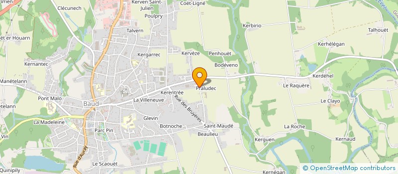 localisation de l'entreprise SCI LE GAL  BAUD