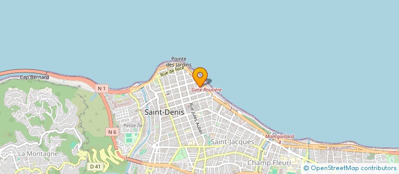 localisation de l'entreprise SCI LE GALION à SAINT-DENIS