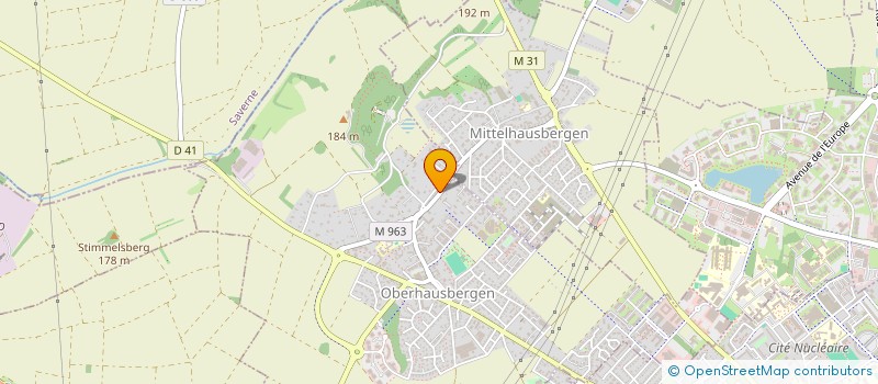 localisation de l'entreprise SCI LE GALION  OBERHAUSBERGEN