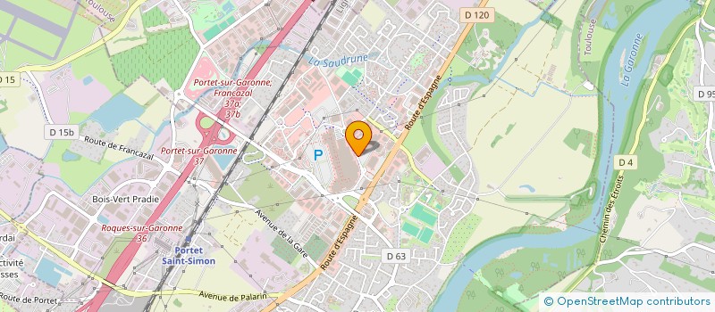 localisation de l'entreprise SCI LE GALION  PORTET-SUR-GARONNE