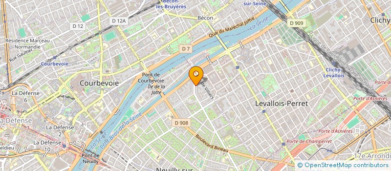 localisation de l'entreprise SCI LE GALLAIS à NEUILLY-SUR-SEINE