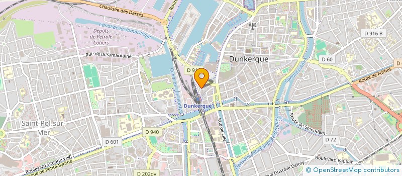 localisation de l'entreprise SCI LE GALLION à DUNKERQUE