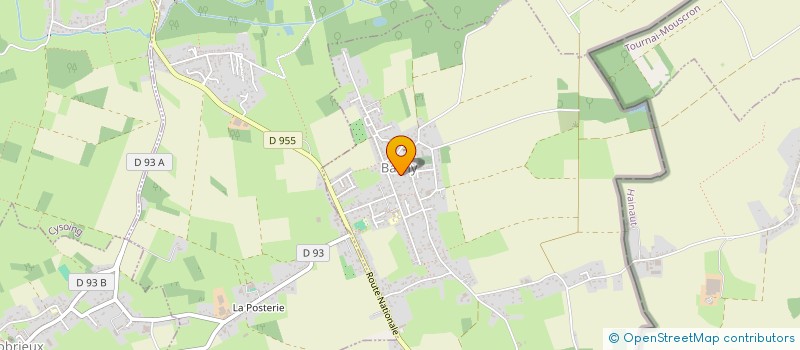 localisation de l'entreprise SCI LE GALLODROME  BACHY