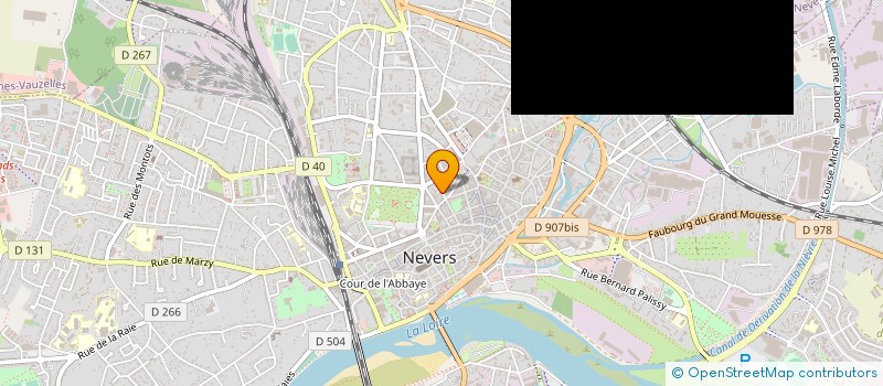 localisation de l'entreprise SCI LE GAMBETTA à NEVERS
