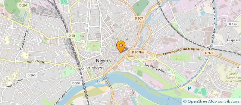 localisation de l'entreprise SCI LE GAMBON à NEVERS