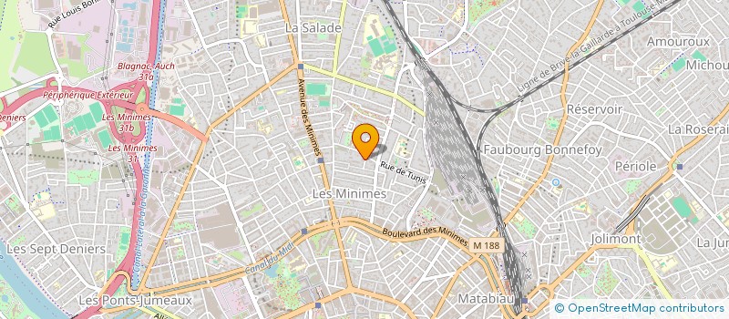localisation de l'entreprise SCI LE GARAGE à TOULOUSE