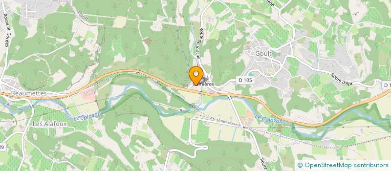 localisation de l'entreprise SCI LE GARAGE  LE THOR