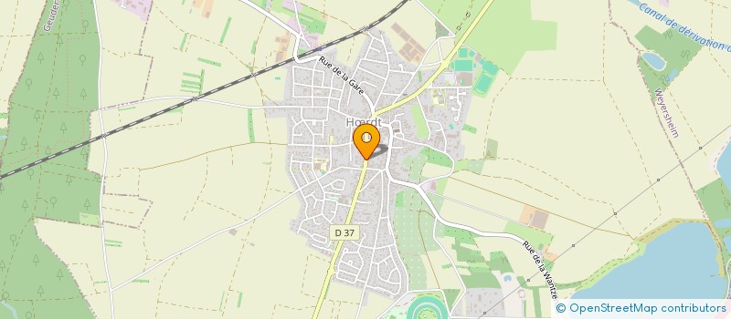 localisation de l'entreprise SCI LE GARAGE  HRDT